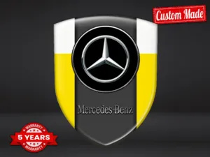 Mercedes Silikonsticker Robust Hochwertig Professionell